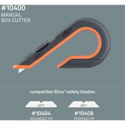 Slice® Ceramic Blade Manual 3-Position Box Cutter - 10400 - Pkg Qty 6 -Hand Tools popular store 10400 compatible blades