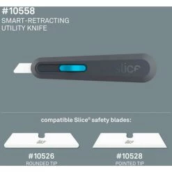 Slice® Smart Retractable Utility Knife - 10558 22 Slice® Smart Retractable Utility Knife - 10558 -Hand Tools popular store 10558 compatible blades