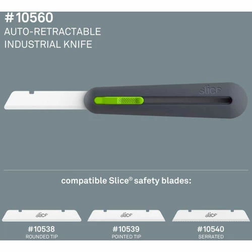 Slice® Auto Industrial Knife with 4" Rounded Blade - 10560 10 Slice® Auto Industrial Knife with 4" Rounded Blade - 10560 - Image 8