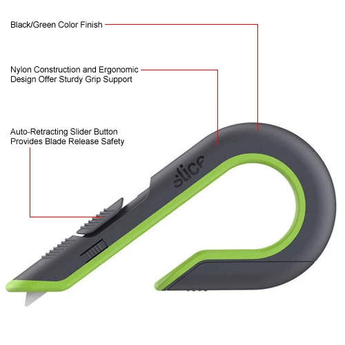 Slice® Ceramic Blade Auto-Retractable Box Cutter - 10503 11 Slice® Ceramic Blade Auto-Retractable Box Cutter - 10503 - Image 9