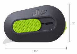 Slice® Ceramic Blade Auto-Retractable Mini-Cutter - 10514 - Pkg Qty 12 -Hand Tools popular store 236537IN dim