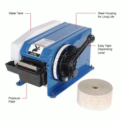 Global Industrial™ Manual Kraft Tape Dispenser For 8/10"-4"W Tape, Free Case Of Tape -Hand Tools popular store 300713 1wco 1