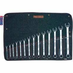 Wright Tool 714 WRIGHTGRIP™ 2.0 3/8"-1-1/4" 12 Point 14 Piece Satin SAE Combination Wrench Set
