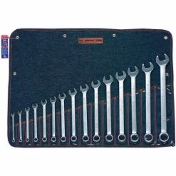 Wright Tool 715 WRIGHTGRIP™2.0 5/16"-1-1/4" 12 Point 15 Piece Satin SAE Combination Wrench Set