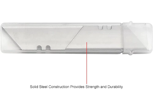 Global Industrial Replacement Steel Utility Blades, 20/Pack 7 Global Industrial Replacement Steel Utility Blades, 20/Pack - Image 5