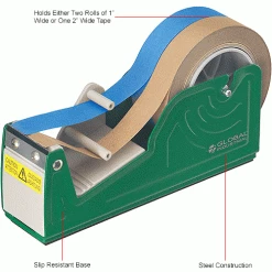 Global Industrial Table Top Multi Roll Tape Dispenser, 2"W 13 Global Industrial Table Top Multi Roll Tape Dispenser, 2"W -Hand Tools popular store 412627IN 1wco