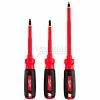 Milwaukee® 48-22-2202 3 PC 1000V Insulated Screwdriver Set 2 Milwaukee® 48-22-2202 3 PC 1000V Insulated Screwdriver Set -Hand Tools popular store 48 22 2202