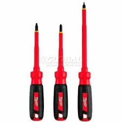 Milwaukee® 48-22-2202 3 PC 1000V Insulated Screwdriver Set