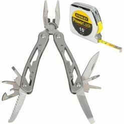 Stanley 33-115 12-IN-1 Multi-Tool W/ PowerLock® Pocket Tape Measure