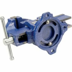 Global Industrial™ 4" Jaw Width 2-1/4" Throat Depth General Purpose Bench Vise W/ Swivel Base -Hand Tools popular store 534515 06