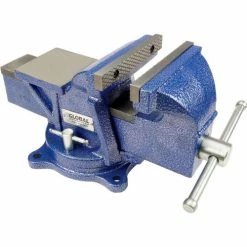 Global Industrial 6" Jaw Width 3" Throat Depth General Purpose Bench Vise W/ Swivel Base -Hand Tools popular store 534516 07