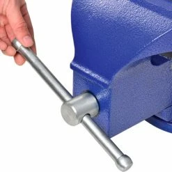 Global Industrial 8" Jaw Width General Purpose Bench Vise W/ Swivel Base -Hand Tools popular store 535657 06