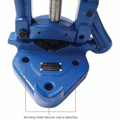 Global Industrial Bench Yoke Vise, 1/8" - 2-1/2" Pipe Capacity -Hand Tools popular store 604076IN 2wco