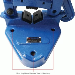 Global Industrial™ Bench Yoke Vise, 1/8" - 3" Pipe Capacity -Hand Tools popular store 604077IN 2wco