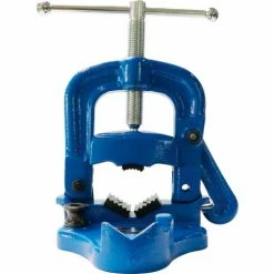 Global Industrial™ Bench Yoke Vise, 1/8" - 4" Pipe Capacity -Hand Tools popular store 604078 03