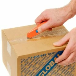 Allway Tools Self-Retracting Aluminum Safety Box Cutter With 6 Blades - Pkg Qty 12 -Hand Tools popular store 795282 02