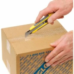 Allway Tools Soft Grip Snap Blade Box Cutter With Auto-Lock and 3 Blades - Pkg Qty 10 -Hand Tools popular store 795284 02