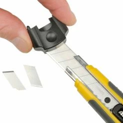 Allway Tools Soft Grip Snap Blade Box Cutter With Auto-Lock and 3 Blades - Pkg Qty 10 -Hand Tools popular store 795284 05