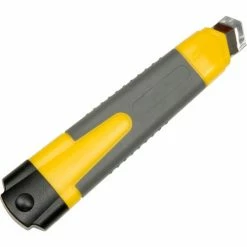 Allway Tools Soft Grip Snap Blade Box Cutter With Auto-Lock and 3 Blades - Pkg Qty 10 -Hand Tools popular store 795284 07