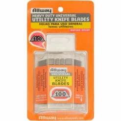 Allway Tools Durable Steel Retractable Blade Refills - 100 Pack -Hand Tools popular store 795285 02