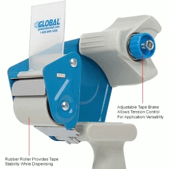 Global Industrial™ Heavy-Duty Handheld Tape Dispenser W/ Adjustable Tape Brake, 2"W -Hand Tools popular store 795451 2wco
