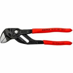 Knipex® Pliers Wrench W/ Polished Head & Plastic Coated Handle, 7"L -Hand Tools popular store 86 01 180 3