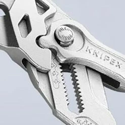 Knipex® Chrome Plated Plier Wrench W/ Plastic Coated Handle, 10"L -Hand Tools popular store 86 03 250 13