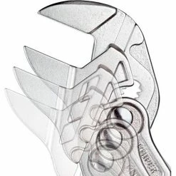 Knipex® Chrome Plated Plier Wrench W/ Plastic Coated Handle, 10"L -Hand Tools popular store 86 03 250 4