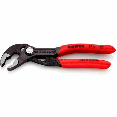 Knipex® Cobra® Water Pump Plier W/ Polished Head & Plastic Coated Handle, 5"L 4 Knipex® Cobra® Water Pump Plier W/ Polished Head & Plastic Coated Handle, 5"L - Image 2