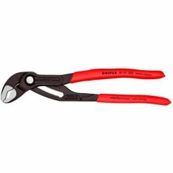 Knipex® Cobra® Water Pump Plier W/ Polished Head & Plastic Coated Handle, 10"L 18 Knipex® Cobra® Water Pump Plier W/ Polished Head & Plastic Coated Handle, 10"L -Hand Tools popular store 87 01 250 3