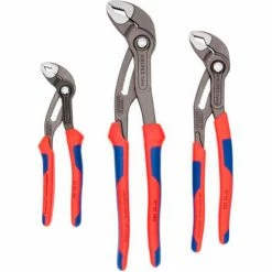 Knipex® Comfort Grip Cobra® Set (7, 10, & 12), 3 Pc