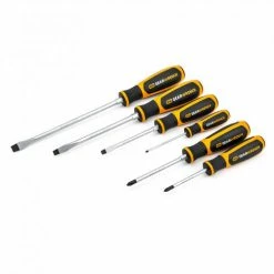 Gearwrench® 6 Piece Phillips®/Slotted Dual Material Screwdriver Set