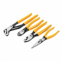 Gearwrench® 4 Piece Mixed Plier Set with Pitbull Dipped Handle