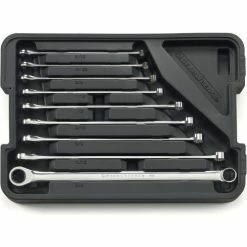 Gearwrench® 9 Piece 72 Tooth XL GearBox™ Double Box Ratcheting SAE Wrench Set