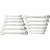 Gearwrench® 90 Tooth & 12 Point Flex Head Metric Combination Ratcheting Wrench, Set of 12 -Hand Tools popular store A4P 86727