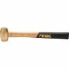 ABC Hammers ABC2BW 2 lb. Non-Sparking Brass Hammer, 12.5" Wood Handle -Hand Tools popular store AB1 ABC2BW