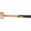 ABC Hammers ABC4BW 4 lb. Non-Sparking Brass Hammer, 15" Wood Handle -Hand Tools popular store AB1 ABC4BW