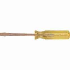 AMPCO® S-50 Non-Sparking Standard Screwdriver, 3/8 x 8" - Pkg Qty 3