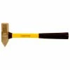 AMPCO® H-40FG Machinists' Non-Sparking Cross Peen Hammer W/ Fiberglass Handle 1.5Lb 14"L -Hand Tools popular store ASY 065 H 40FG