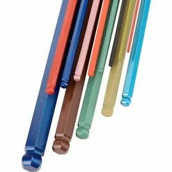 Bondhus 69600 ColorGuard™ 22 Pc. Ball End L-Wrench Hex Key Combo Set, .050-3/8" & 1.5mm-10mm 17 Bondhus 69600 ColorGuard™ 22 Pc. Ball End L-Wrench Hex Key Combo Set, .050-3/8" & 1.5mm-10mm -Hand Tools popular store B1774634 06