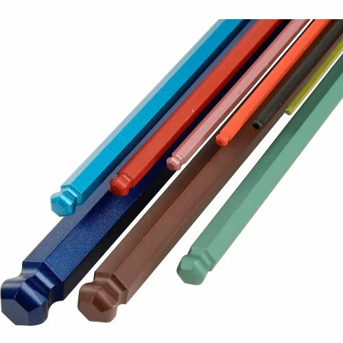 Bondhus 69600 ColorGuard™ 22 Pc. Ball End L-Wrench Hex Key Combo Set, .050-3/8" & 1.5mm-10mm 10 Bondhus 69600 ColorGuard™ 22 Pc. Ball End L-Wrench Hex Key Combo Set, .050-3/8" & 1.5mm-10mm - Image 8