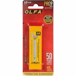 OLFA® AB-50B 9MM Precision Snap-Off Blades (50 Pack) 9 OLFA® AB-50B 9MM Precision Snap-Off Blades (50 Pack) -Hand Tools popular store B1913472 02