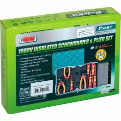 Eclipse 902-215 - 1000V Insulated Screwdriver & Plier Set 21 Eclipse 902-215 - 1000V Insulated Screwdriver & Plier Set -Hand Tools popular store B1929631 04