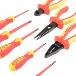 Eclipse 902-218 - 1000V Insulated Screwdriver and Plier Set-Electrical 11 Eclipse 902-218 - 1000V Insulated Screwdriver and Plier Set-Electrical -Hand Tools popular store B1929991 02