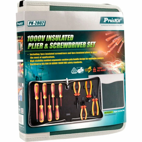 Eclipse 902-218 - 1000V Insulated Screwdriver and Plier Set-Electrical 6 Eclipse 902-218 - 1000V Insulated Screwdriver and Plier Set-Electrical - Image 4