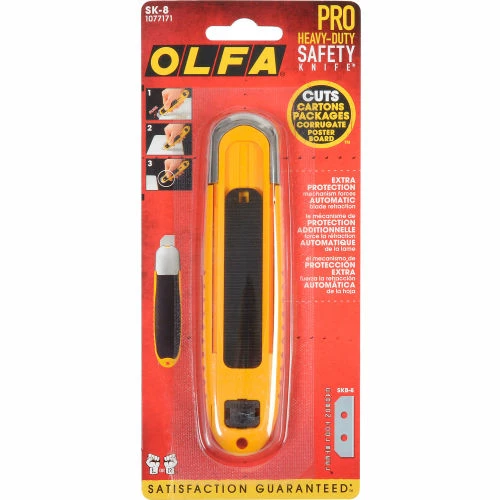 OLFA® SK-8 Automatic Self-Retracting Safety Knife 7 OLFA® SK-8 Automatic Self-Retracting Safety Knife - Image 5