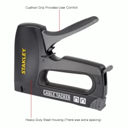 Stanley® CT10X Heavy-Duty Staple Gun/Cable Tacker -Hand Tools popular store B2199484IN 1wco