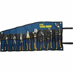 IRWIN Tools IRWIN VISE-GRIP® 2078712 8 PC. Set (Lng Nose, Slp Joint, Dia., Tng & Grv, Linesman, Adj. Wrnch)