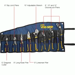 IRWIN Tools IRWIN VISE-GRIP® 2078712 8 PC. Set (Lng Nose, Slp Joint, Dia., Tng & Grv, Linesman, Adj. Wrnch) 35 IRWIN Tools IRWIN VISE-GRIP® 2078712 8 PC. Set (Lng Nose, Slp Joint, Dia., Tng & Grv, Linesman, Adj. Wrnch) -Hand Tools popular store B223457 1wco