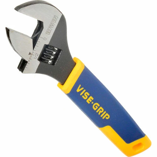 IRWIN Tools Irwin 2078606 6" Adjustable Wrench W/ Pro Touch Cushion Grip 3 IRWIN Tools Irwin 2078606 6" Adjustable Wrench W/ Pro Touch Cushion Grip